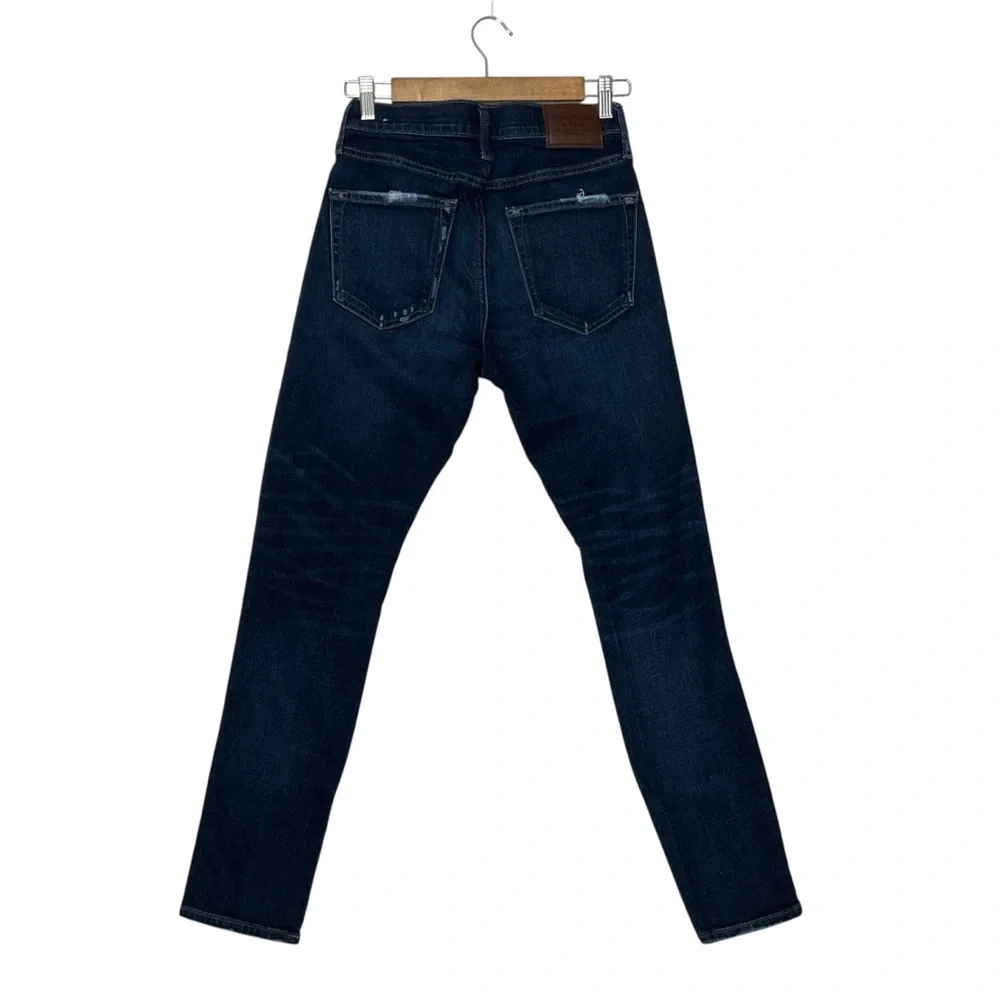 Abercrombie & Fitch Blue Skinny Jeans Distressed